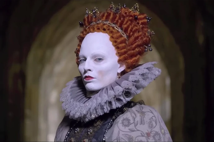 Elisabeta I machiată cu Alb de Veneția